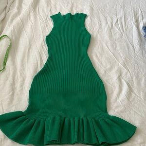 Green dress